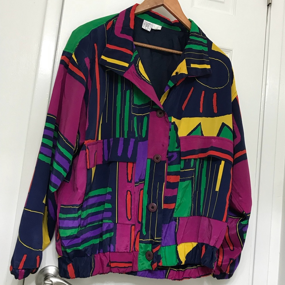 Vintage 90s Windbreaker Jacket